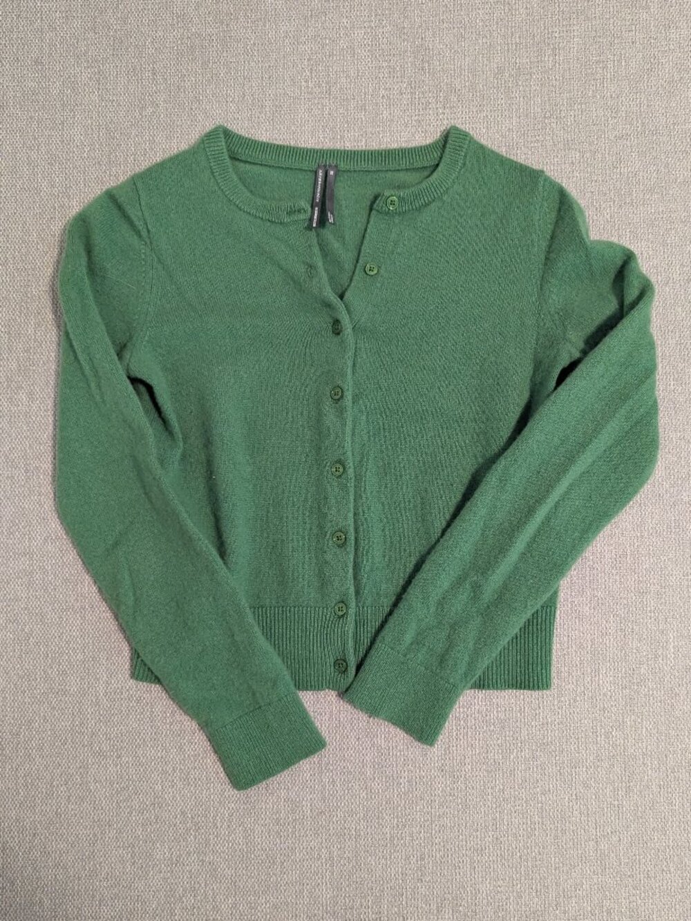 Cute Anthro green cardigan